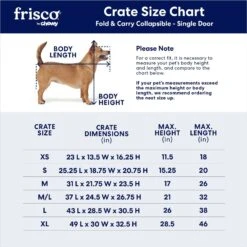Frisco Heavy Duty Fold & Carry Single Door Collapsible Wire Dog Crate 9 Frisco Heavy Duty Fold & Carry Single Door Collapsible Wire Dog Crate -Chic Pet Supplies 109783 PT2. AC SS1800 V1667228771