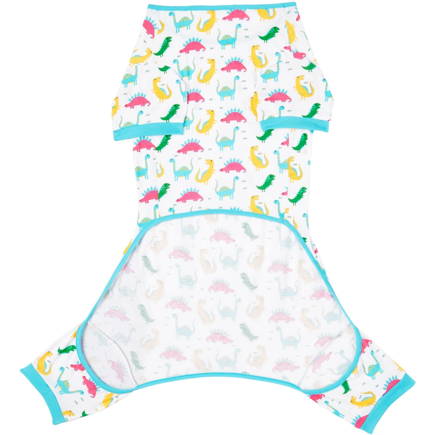 Frisco Dinosaur Print Dog & Cat Jersey PJs 4 Frisco Dinosaur Print Dog & Cat Jersey PJs - Image 4