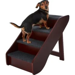 Frisco Deluxe Foldable Wooden Carpeted Cat & Dog Stairs 8 Frisco Deluxe Foldable Wooden Carpeted Cat & Dog Stairs -Chic Pet Supplies 156781 PT4. AC SS1800 V1569621467