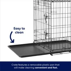 Frisco Heavy Duty Fold & Carry Double Door Collapsible Wire Dog Crate & Mat Kit 12 Frisco Heavy Duty Fold & Carry Double Door Collapsible Wire Dog Crate & Mat Kit -Chic Pet Supplies 212618 PT4. AC SS1800 V1667227171