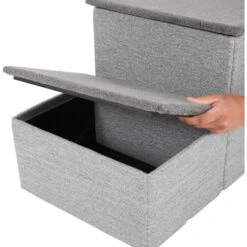 Frisco Collapsible Cat & Dog Stairs & Storage -Chic Pet Supplies 214371 PT3. AC SS1800 V1589908957