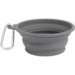 Frisco Silicone Collapsible Travel Bowl With Carabiner