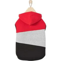 Chic Pet Supplies 47 Frisco Colorblock Dog & Cat Sleeveless Hoodie