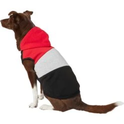 Frisco Colorblock Dog & Cat Sleeveless Hoodie -Chic Pet Supplies 224263 PT2. AC SS1800 V1637651251