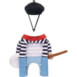 Frisco Front Walking French Artist Dog & Cat Costume 13 Frisco Front Walking French Artist Dog & Cat Costume -Chic Pet Supplies 260956 PT6. AC SS1800 V1622038086