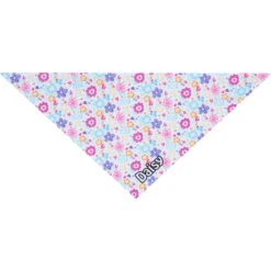 Frisco Bright Floral Personalized Dog & Cat Bandana -Chic Pet Supplies 267535 PT3. AC SS1800 V1696538141