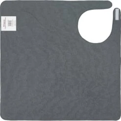 Frisco Embroidered Pawprint Microfiber Dog Bath Cape Towel -Chic Pet Supplies 269038 PT2. AC SS1800 V1624454016