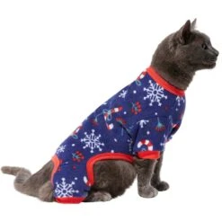 Frisco Snowy Nights Dog & Cat Cozy Polar Fleece PJs 9 Frisco Snowy Nights Dog & Cat Cozy Polar Fleece PJs -Chic Pet Supplies 276448 PT2. AC SS1800 V1637683010