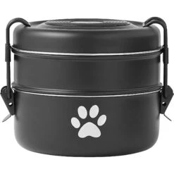 Chic Pet Supplies 55 Frisco Travel Stainless Steel Dog & Cat Bowl