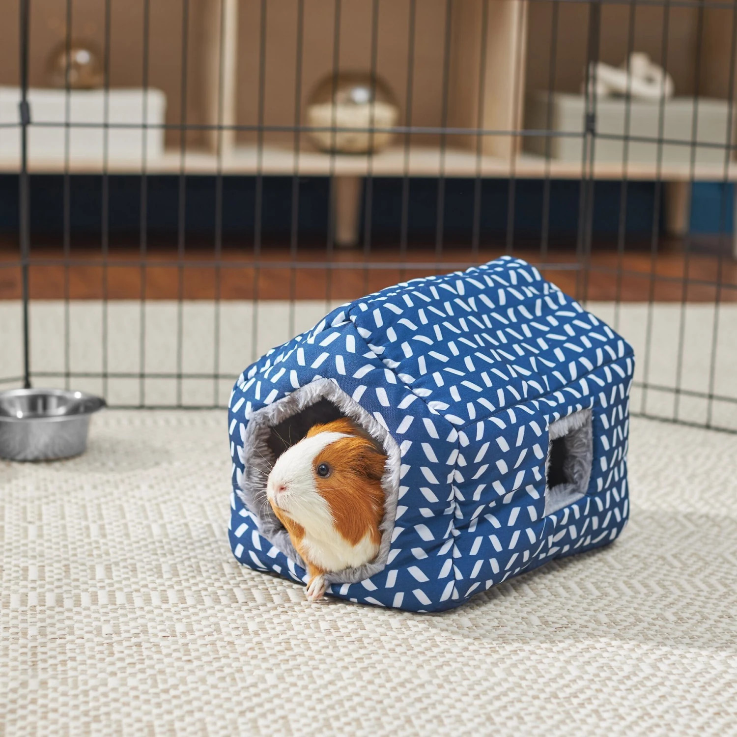 Frisco Herringbone Plush Small Pet House 1 Frisco Herringbone Plush Small Pet House