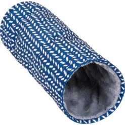 Frisco Herringbone Small Pet Crinkle Plush Tunnel -Chic Pet Supplies 278124 PT2. AC SS1800 V1629312262