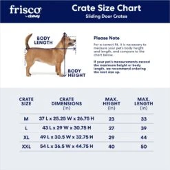 Frisco Heavy Duty Enhanced Lock Sliding Double Door Fold & Carry Wire Dog Crate & Mat Kit -Chic Pet Supplies 297461 PT2. AC SS1800 V1633114592