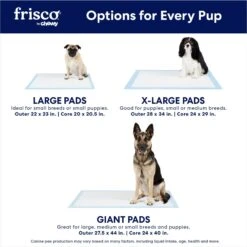 Frisco Extra Large Eco-Conscious Dog Training & Potty Pads -Chic Pet Supplies 309793 PT3. AC SS1800 V1674671566