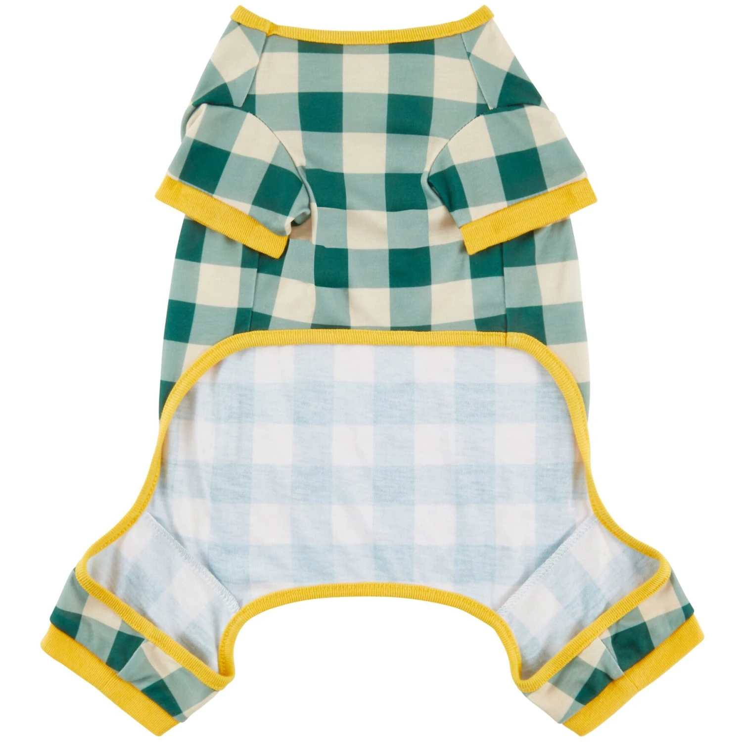 Frisco Boho Gingham Dog & Cat PJs 5 Frisco Boho Gingham Dog & Cat PJs - Image 5
