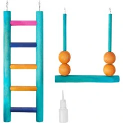 Frisco Color Me Wild Bird Playground -Chic Pet Supplies 331704 PT3. AC SS1800 V1660944745