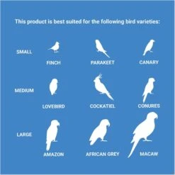 Frisco Triangular Swinging Bird Perch -Chic Pet Supplies 331721 PT4. AC SS1800 V1661200357