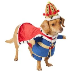 Frisco Front Walking Royal King Dog & Cat Costume 11 Frisco Front Walking Royal King Dog & Cat Costume -Chic Pet Supplies 335127 PT3. AC SS1800 V1658346228