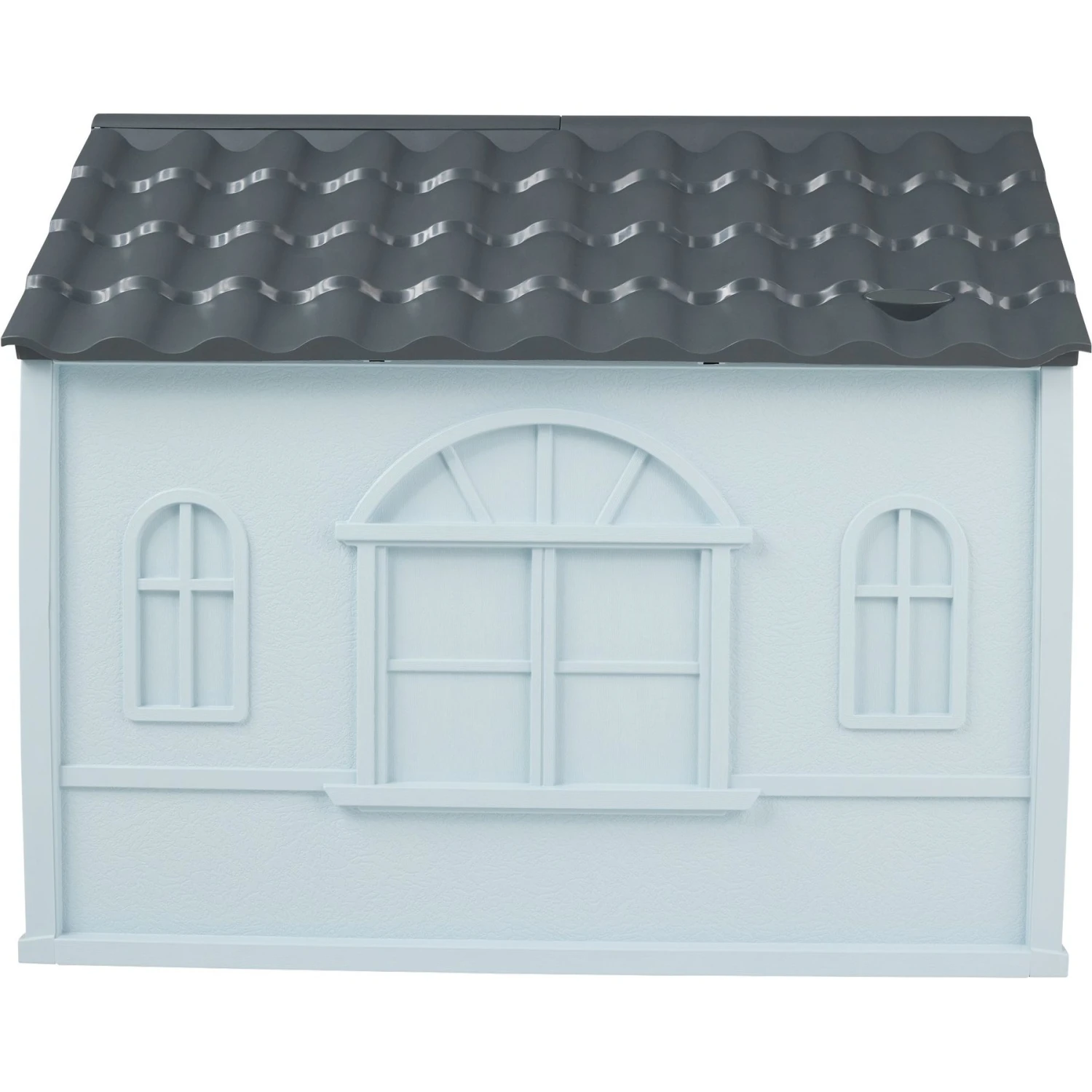 Frisco Deluxe Plastic Outdoor Dog House 4 Frisco Deluxe Plastic Outdoor Dog House - Image 4