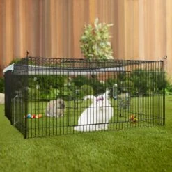 Frisco Portable Outdoor Small Pet Cage (with Cover)